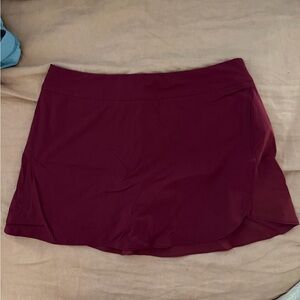 Outdoor Voices Burgundy Skort